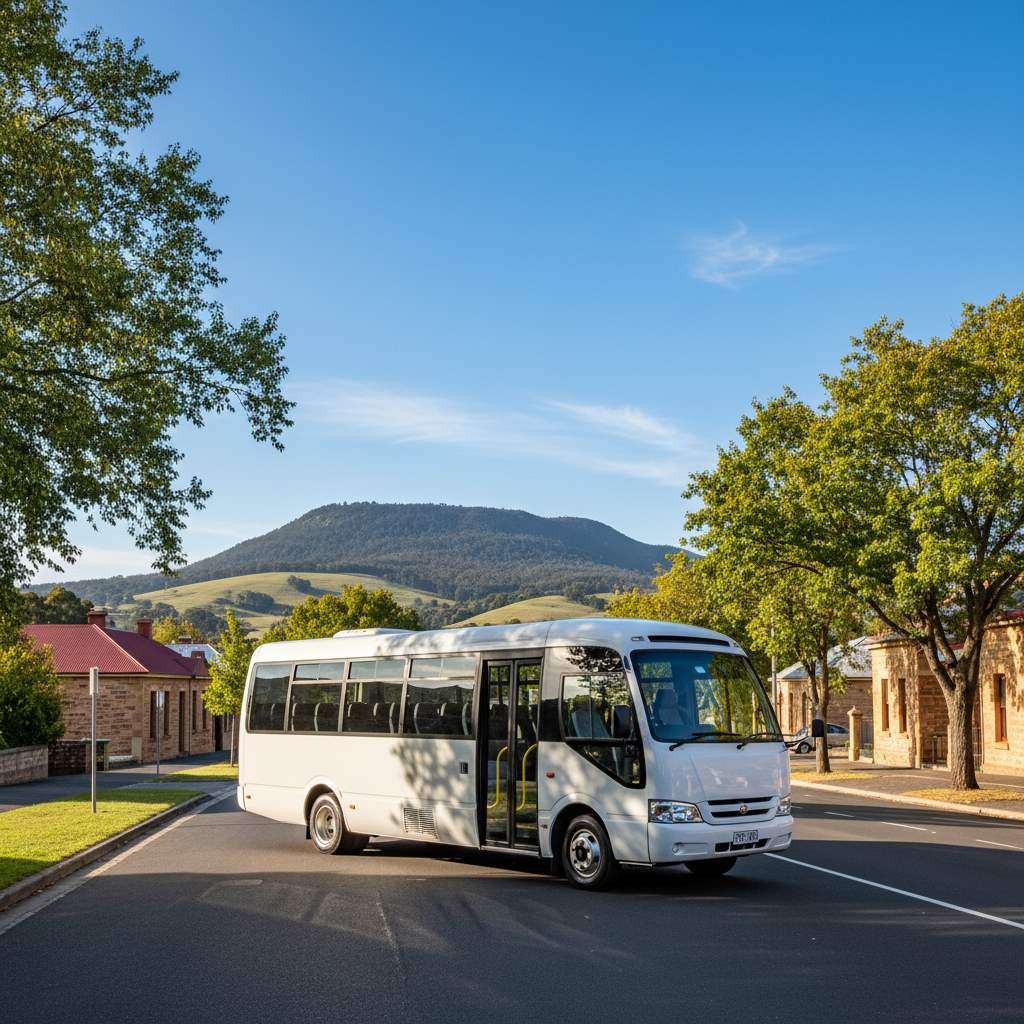 Minibus in Bathurst